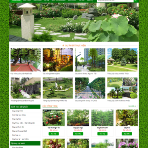 WEBSITE BÁN CÂY XANH CÂY CẢNH
