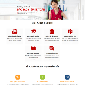 WEBSITE CÔNG TY DỊCH VỤ KẾ TOÁN