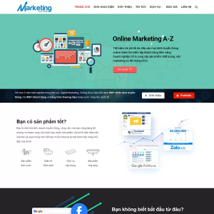 WEBSITE CÔNG TY DỊCH VỤ MARKETING