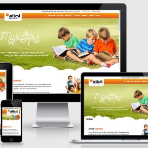 WEBSITE TRƯỜNG DẠY NĂNG KHIẾU