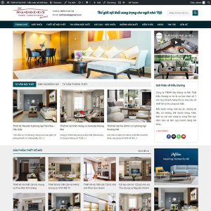 WEBSITE TƯ VẤN THIẾT KẾ NỘI THẤT