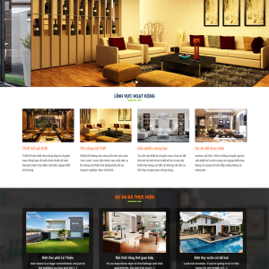 WEBSITE THIẾT KẾ THI CÔNG NỘI THẤT