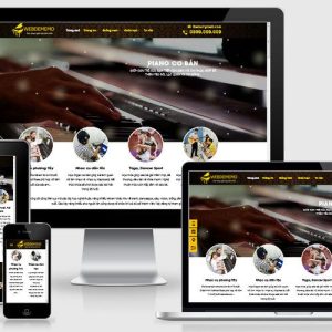 WEBSITE TRUNG TÂM DẠY PIANO