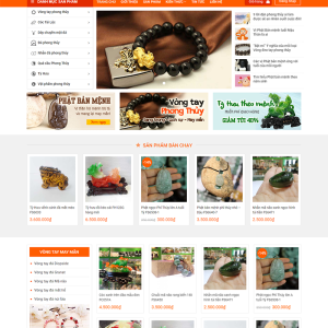 WEBSITE SHOP PHONG THỦY